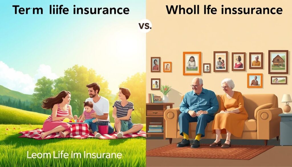 term life vs whole life insurance